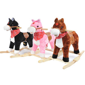 Детская плюшевая лошадка-качалка - Product Image 4