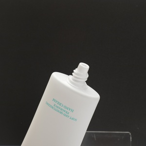 Crème solaire personnalisée de luxe 50 ml, lotion cosmétique, emballage en plastique ovale à presser - Product Image 4