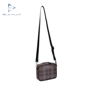 BLU flut unisex chính hãng da Crossbody Túi tùy chỉnh mô hình vai túi tiền cổ điển trường hợp điện thoại cho nam giới phụ nữ - Product Image 5