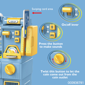 Mini distributore automatico di monete giocattolo elettronico <span class=keywords><strong>per</strong></span> <span class=keywords><strong>ragazzi</strong></span> con mini auto - Product Image 4