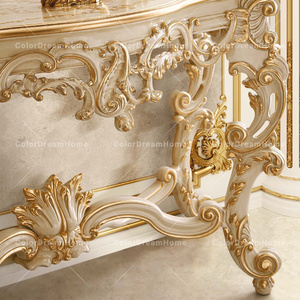 Table de <span class=keywords><strong>console</strong></span> antique de luxe européen <span class=keywords><strong>avec</strong></span> armoire d'<span class=keywords><strong>entrée</strong></span> française <span class=keywords><strong>miroir</strong></span> royal <span class=keywords><strong>pour</strong></span> le salon - Product Image 4