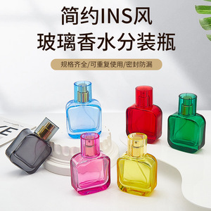โรงงานขายส่งขวดน้ำหอมสีใสขนาด 3050 มล. ขวดเปล่า ขวดน้ำหอมพกพาแบบกด - Product Image 5
