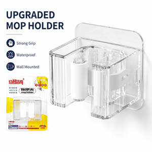 Moderno multifunzionale in acciaio inox plastica supporto <span class=keywords><strong>da</strong></span> parete per il bagno <span class=keywords><strong>balcone</strong></span> mano cuscinetto scopa scopa gancio adesivo strumenti - Product Image 2