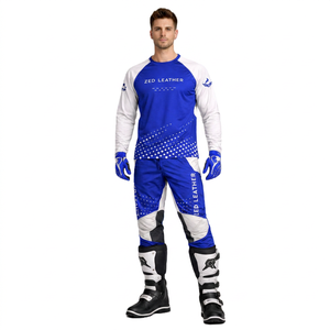 Conjunto de Ropa Personalizada para Motocross, MX, ATV, MTB, Downhill, Premium, Transpirable, para Motociclismo Todoterreno, Jersey y Pantalones Sublimados - Product Image 1