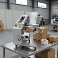 Machine automatique de décollement d'étiquettes, équipement de pelage d'étiquettes à une seule rangée, machine de retrait d'autocollants de codes-barres transparents