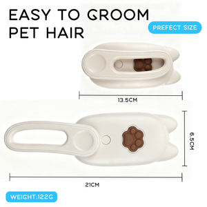 Brosse à cheveux de luxe en plastique 3 en 1 pour animaux domestiques, peigne à vapeur, épilateur <span class=keywords><strong>et</strong></span> toilettage multifonction avec spray pour chiens <span class=keywords><strong>et</strong></span> chats - Product Image 6