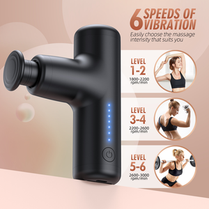 HAC-G16 hochwertige 4 <span class=keywords><strong>Massage</strong></span> köpfe Mini Deep Fascia Muscle 3200mah Therapeut ische elektronische <span class=keywords><strong>Massage</strong></span> pistole für Body Neck Face <span class=keywords><strong>Head</strong></span> - Product Image 5