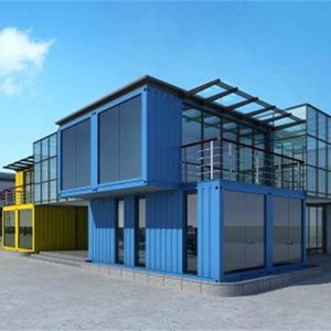 Villa <span class=keywords><strong>moderne</strong></span> <span class=keywords><strong>en</strong></span> acier léger à plusieurs niveaux Maisons préfabriquées à construction rapide pour des retraites côtières et au bord du lac pour des centres de villégiature ou des appartements - Product Image 4