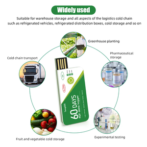 Duy nhất sử dụng dữ liệu <span class=keywords><strong>logger</strong></span> cho thuốc lưu trữ dây chuyền lạnh tempg05 60 ngày ghi nhiệt độ 18000 lưu trữ dữ liệu - Product Image 3