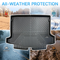 Tapis de coffre de voiture KQD avec logo personnalisé, imperméable, facile à nettoyer, tapis de sol de voiture pour LEXUS LX600VIP 2025