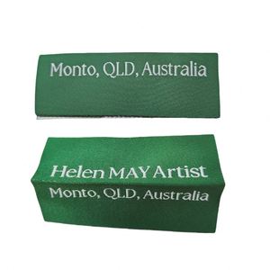 Etiquetas Tejidas Personalizadas para Coser en la Ropa, Etiquetas Lavables con Relieve 3D para Cuellos de Ropa, Etiquetas Tejidas de Tela para Prendas con Tallas S, M, L, XL, XXL - Product Image 3