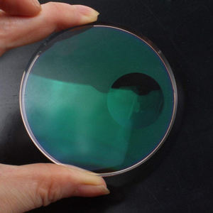 ダブルホワイエ二焦点ラウンドトップハードコート光学レンズ透明レンズメガネ広州光学レンズから簡単にクリーニング - Product Image 1