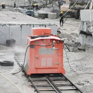 70kW Permanentmagnet-Steinbruch-Diamant drahts äge maschine zum Steins ch neiden von Steinbrüchen