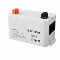 Batería de Litio de Ciclo Profundo Arcane Surge WKC-F06-1280 12.8V 100Ah LiFePO4 1.28kWh, 4000 Ciclos, para Almacenamiento de Energía Solar RV, 12.5kg