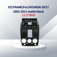 Système de navigation multimédia DVD pour voiture Meihua, panneau de tableau de bord OEM sans soudure pour HYUNDAI GETZ 2004-2006 avec faisceaux de câblage et Canbus