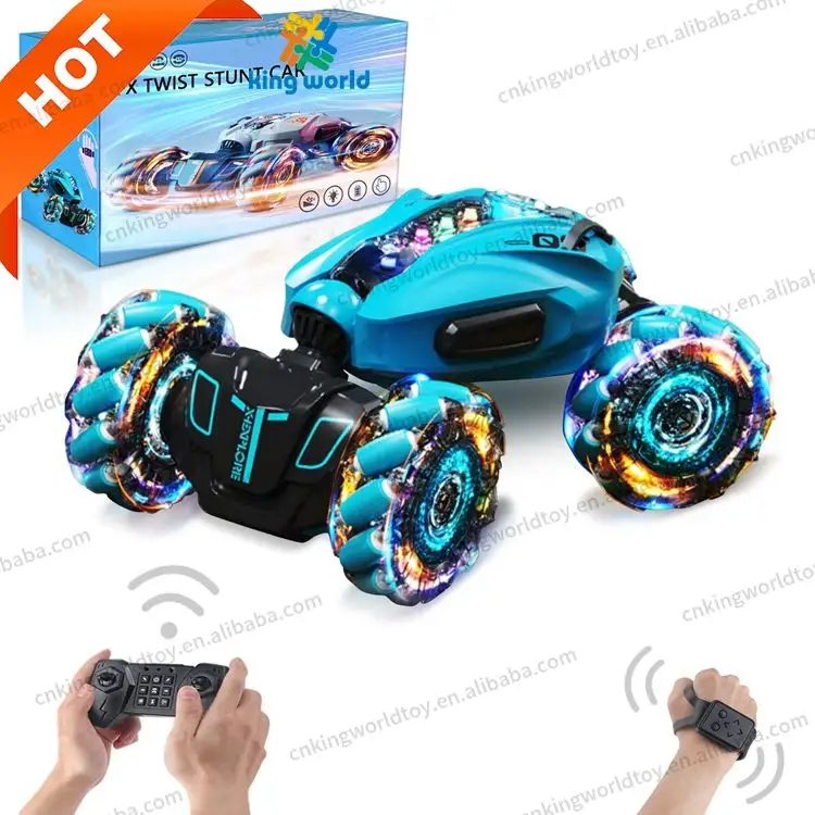 RC Drift Spray Fernsteuerung Auto 2,4 GHz RC Auto LED-Leuchten Wagen mit Funksteuerung Spielzeug Gestenerkennung RC Drift-Auto