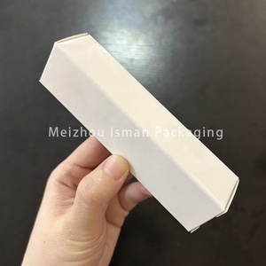 ISMAN Boîte de gloss à lèvres prête à être expédiée W27 H115mm Rose Blanc Noir Or Emballage en papier holographique Vente en gros Marque privée Pro - Product Image 4