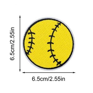 New Iron on Embroidery Baseball Game Day <b>Patch</b> for Hat Clothes <b>Backpack</b> Decoration - Product Image 5