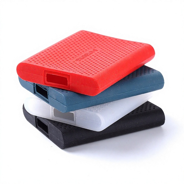 Silicone Hard Drive Case MU-PT500B/CN T5 Portable Shockproof Protective Case Custom-Made