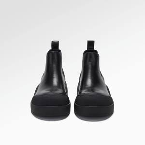 XINZI RAIN Hiver Femme <span class=keywords><strong>Bottines</strong></span> Mode Fond Epais Plateforme Talon Cuir Souple Femmes <span class=keywords><strong>Chelsea</strong></span> Bottes Pour Dames - Product Image 4