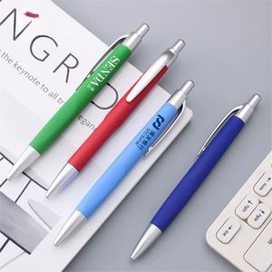 Stylo publicitaire en plastique pour exposition professionnelle, impression de logo d'entreprise, stylo d'hôtel, stylo publicitaire en spray - Product Image 5