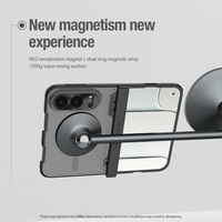 Étui pour iPhone Duo 5G NILLKIN, protection magnétique super givrée, coque pliable PC+TPU, protection intégrale du corps