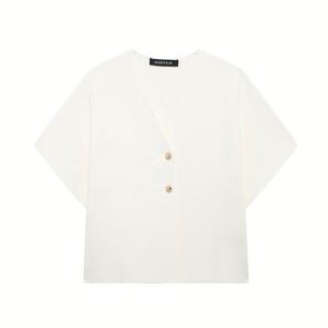 Gilet Sportivo Estivo a Maniche Corte con Scollo a V in Maglia, Stile Europeo e Americano, Vendita all'Ingrosso - Product Image 3