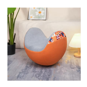 Sillas redondas individuales mecedora Mini silla de masaje Lazy Bean Bag Wing Egg plegable relajante dormitorio elevador de dedos reclinable sofá silla - Product Image 1