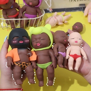 Muñeca Natasha de Tamaño Palma de la Mano, Juguete Antiestrés de TPR Suave Relleno de Arena, de Rebote Lento, para Aliviar la Ansiedad - Product Image 1