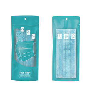 <span class=keywords><strong>Bolsa</strong></span> <span class=keywords><strong>de</strong></span> embalaje <span class=keywords><strong>al</strong></span> por menor <span class=keywords><strong>de</strong></span> plástico con cremallera y logotipo personalizado para embalaje <span class=keywords><strong>de</strong></span> protección facial - Product Image 3