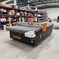 Machine de découpe à couteau oscillant Rongchi 1625, 380V, 120m/min, haute vitesse, pour PVC, vinyle, papier, sur mesure