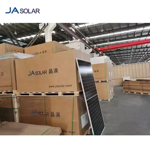 Rotterdam Warehouse JA Solar panel 525W 530W 535W 540W 545W 550W 600W 700W Mono-Halbzellen-PERC-Photovoltaik mit bestem Preis - Product Image 4