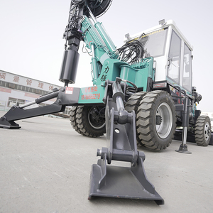 Trung Quốc eological thăm dò máy bay phản lực quay giàn khoan vít đống điều khiển giàn khoan thủy lực quay nước giếng khoan Giàn Khoan - Product Image 5