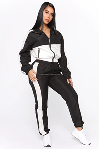 Sportswear Polyester Zipper <strong>Jacket</strong> Custom Outdoor Windbreaker <strong>Womens</strong> Woven <strong>Lightweight</strong> <strong>Jacket</strong> - Product Image 4
