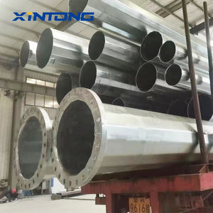 Pali per Illuminazione Stradale XINTONG 10M 12M a Braccio Singolo o Doppio, in Acciaio Tubolare Zincato a Caldo 9M - Product Image 6