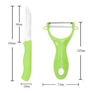 Couteau à fruits, lame de 8 cm, écologique, passe au lave-vaisselle, pour peler et couper les légumes et les fruits - Product Image 4