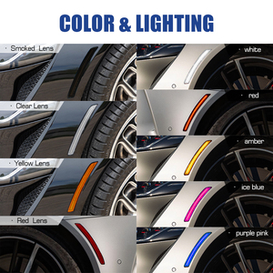 थोक 4 पीसी फ्रंट रियर साइड मार्कर बम्पर सिग्नल लाइट टोयोटा सुप्रा 2020-2021 एक्सेसरीज़ के लिए - Product Image 3