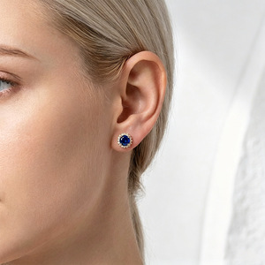 Fashion <b>Stud</b> <b>Earrings</b> Geometric Imitation Pearl S925 <b>Silver</b> Needle Gift For Women - Product Image 3