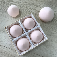 Éponge de maquillage originale ultra douce en forme de pêche, effet coton doux, pour un maquillage parfait