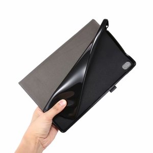 <span class=keywords><strong>Funda</strong></span> con textura horizontal y ranura para tarjetas para tableta <span class=keywords><strong>lenovo</strong></span> <span class=keywords><strong>tab</strong></span> <span class=keywords><strong>P11</strong></span> tb-XJ606F de 11 pulgadas 2020 - Product Image 6