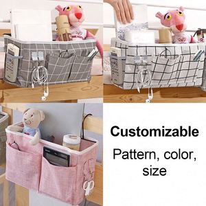 Hanging Storage <b>Bag</b> Bedside Storage <b>Bag</b> Used for the <b>Bed</b> Rails of Bunk <b>Beds</b> and Lower Bunk Dormitory Rooms on Hospital <b>Beds</b> - Product Image 5