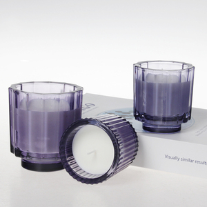 Kustom Logo dekoratif kaca Tealight botol lilin dengan pesta pernikahan untuk dekorasi rumah termasuk Hari Valentine - Product Image 1