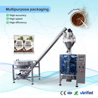 Máquina Empacadora Vertical Automática de Alta Velocidad para Empacar, Etiquetar y Tapar Té, Café en Polvo, con Empaque de Papel/Película para Alimentos