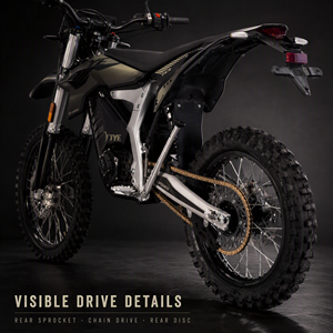 Moto homologuée CEE TYE5000A 72V73A, conforme aux normes européennes, pour la conduite forestière double en Europe - Product Image 1