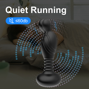 Tapón Anal Inflable <span class=keywords><strong>Superman</strong></span> para Estimulación Anal Masculina, Masaje con Vibración, Resistente al Agua, 125g, 5*2.5*14cm - Product Image 3
