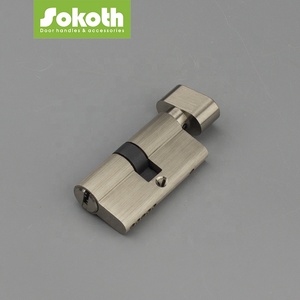 Cilindro de bloqueo de aleación de zinc, perfil de 60mm, 70mm, con llave maestra, precio barato - Product Image 3