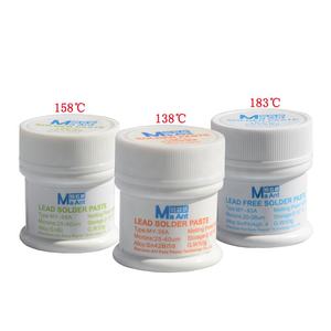 Pâte à souder MaAnt 138 158 183 217 degrés sans plomb, <span class=keywords><strong>flux</strong></span> de soudage <span class=keywords><strong>pour</strong></span> couche intermédiaire, microsoudage à basse température, carte mère - Product Image 1