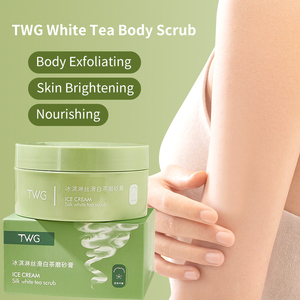 Gommage corporel parfumé au thé blanc TWG, gommage corporel pour salon de bain, nettoyant corporel exfoliant, gommage corporel éclaircissant - Product Image 2