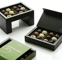 Boîtes d'emballage personnalisées de luxe en carton magnétique pour baklava, fruits secs, dattes, chocolats, bonbons, emballage pour Ramadan, boîte cadeau pour l'Aïd