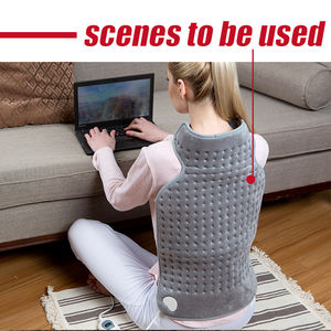 Chauffe-corps électrique pour la santé et le bien-être, 3 réglages de chaleur, coussin chauffant en polaire super confortable, minuterie d'arrêt automatique de 90 minutes - Product Image 4